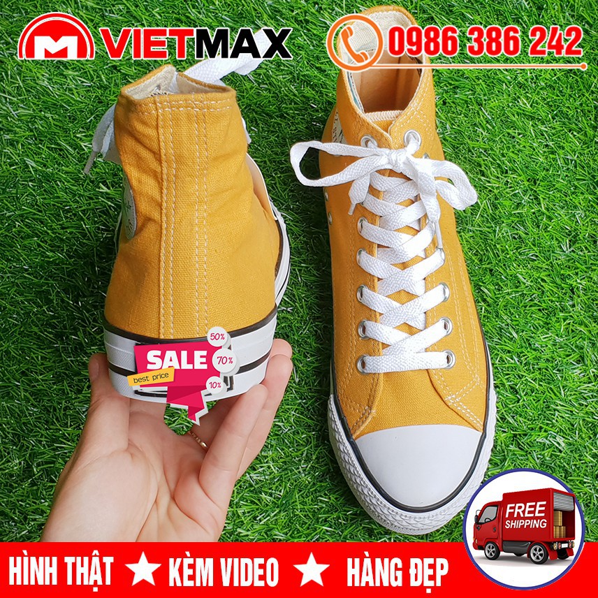 🔥 [SALE 1970S] Giày Thể Thao CV 1970s Cao Cổ Vàng Hàng Đẹp | BigBuy360 - bigbuy360.vn