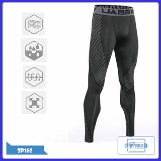 Quần legging nam SP162, Quần bó nam giữ nhiệt - Gym Trex