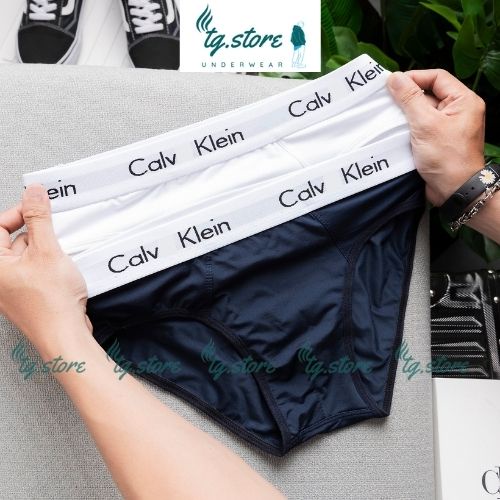 Quần Lót Nam Tam Giác Cao Cấp Hàng Xuất Xịn Combo 4 Cái, Quần Sịp Nam Thun Lạnh Co Dãn 4 Chiều CKC.