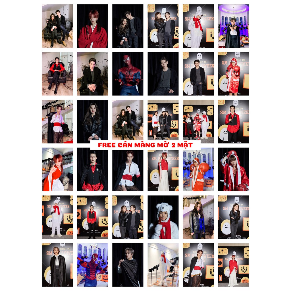 Lomo card + Filmstrip ảnh nhóm NCT 127 - Halloween 2021 cập nhật