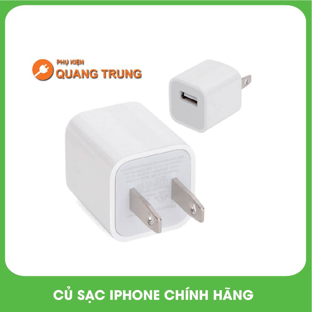 Củ sạc iPhone 5/5s/6/6s/6 Plus Chính hãng