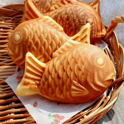 Khuôn nướng bánh cá Taiyaki Nhật Bản chống dính cao cấp