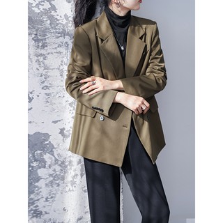 Saleee-Blazer nâu rêu Quảng Châu siêu đẹp