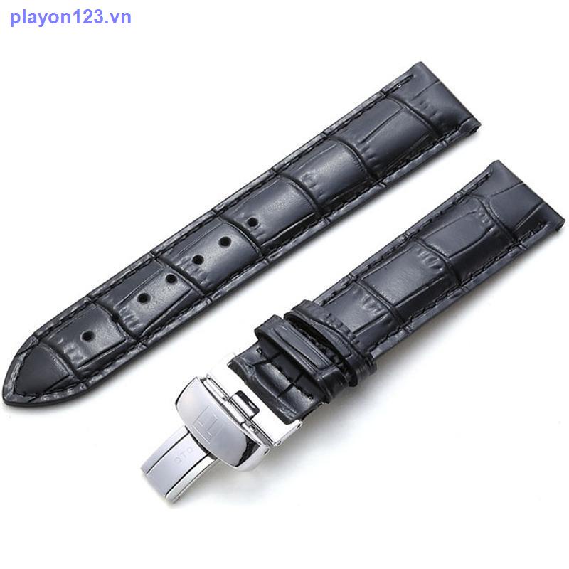 Tissot Dây Đeo Đồng Hồ Bằng Da Thật Có Khóa Bướm 1853 Dành Cho Nam Kutu Carson Duruluer