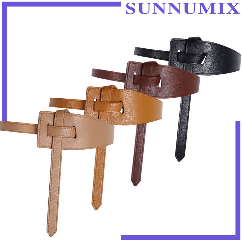 Thắt lưng da bò không khóa thời trang cho nữ