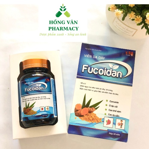 Viên dạ dày FUCOIDAN, giảm nguy cơ loét dạ dày - tá tràng, giúp bảo vệ niêm mạc dạ dày