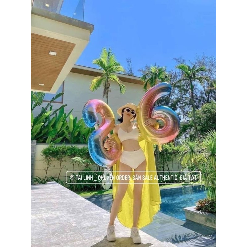 SET BỘ BIKINI 3 MÓN MÀU CỐM | BigBuy360 - bigbuy360.vn