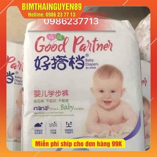 BỈM CHÍNH HÃNG-GIÁ TỐT! Tã/bỉm quần/dán Good Partner Size s112, M96, M92, L82, Xl76, XXL72, XXXL70 miếng
