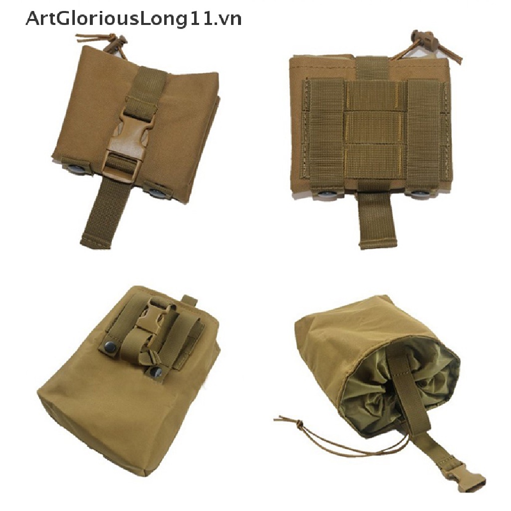 [ArtGloriousLong] Túi Đựng Tạp Chí Chiến Thuật Gấp Lại Được Dùng Khi Đi Săn Quân Đội EDC