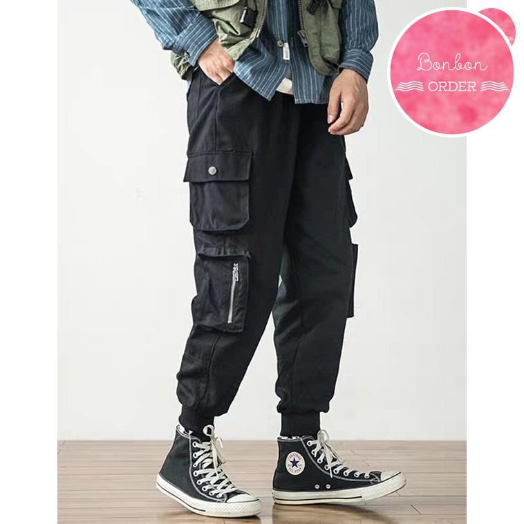 Quần Jogger Kaki Ulzzang Túi Hộp -