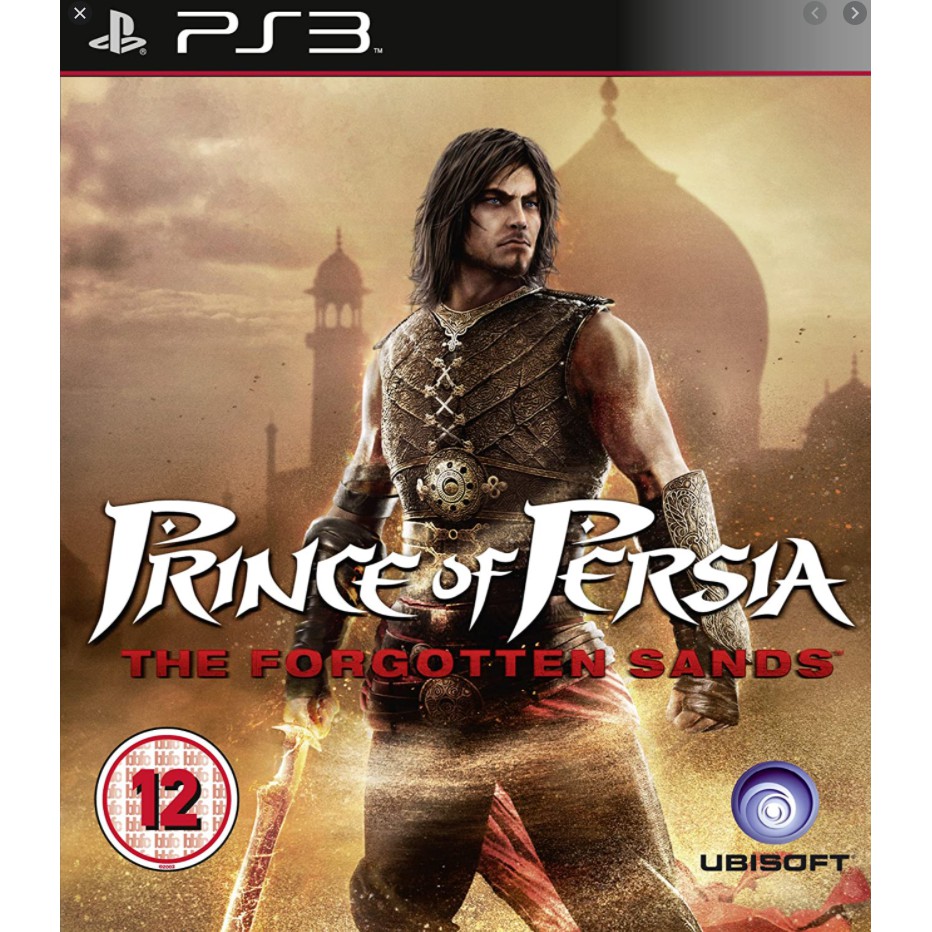 Đĩa trò chơi Prince of Persia trên hệ máy ps3