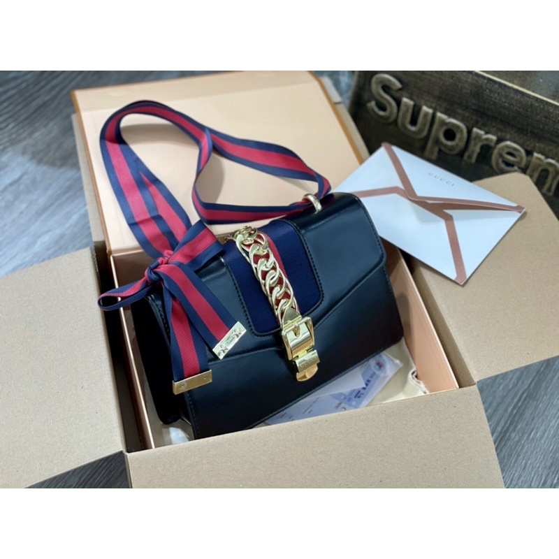 Túi chữ G size 21 ,2 dây hàng cao cấp fullbox