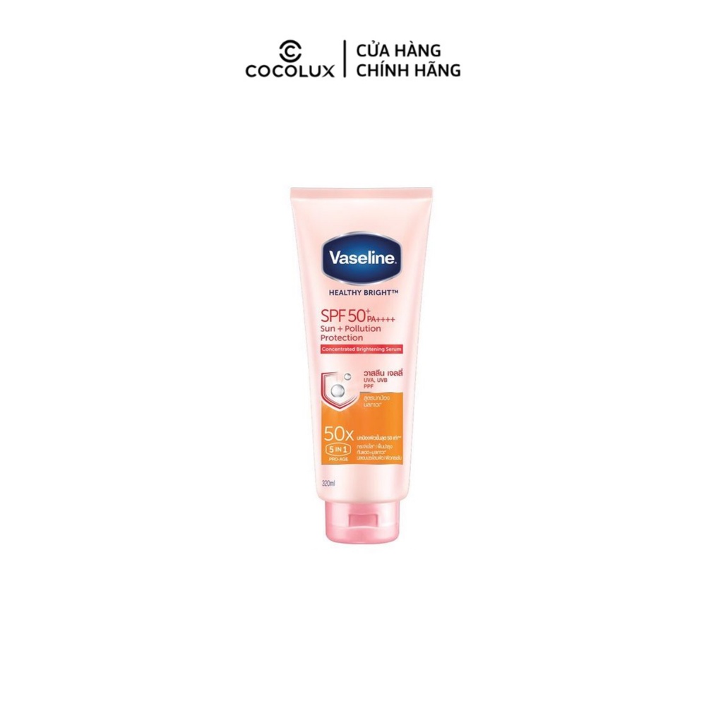 Sữa Dưỡng Thể Vaseline Healthy Bright 50x - 320ml