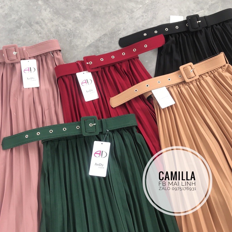 [Mã WASTUP giảm 10% tối đa 30K đơn 99K] ⚡️QUẢNG CHẨU⚡️Chân vây xếp ly QC kèo đai rời 5 màu | BigBuy360 - bigbuy360.vn