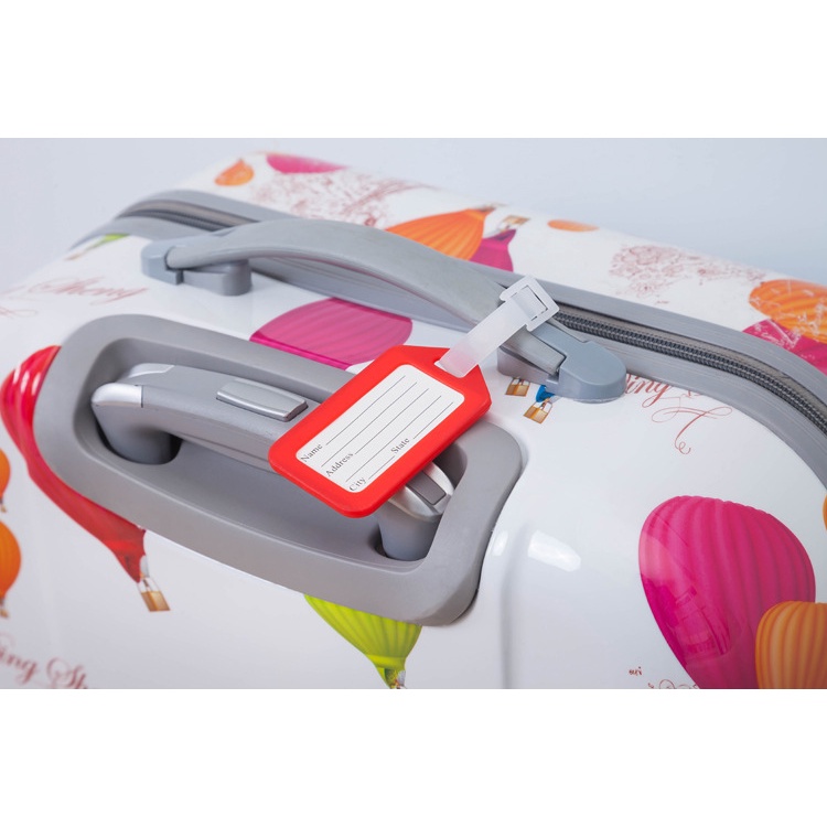 Thẻ Hành Lý Bảng Tên Nametag Nhựa Cứng Chống Thất Lạc - Shine House