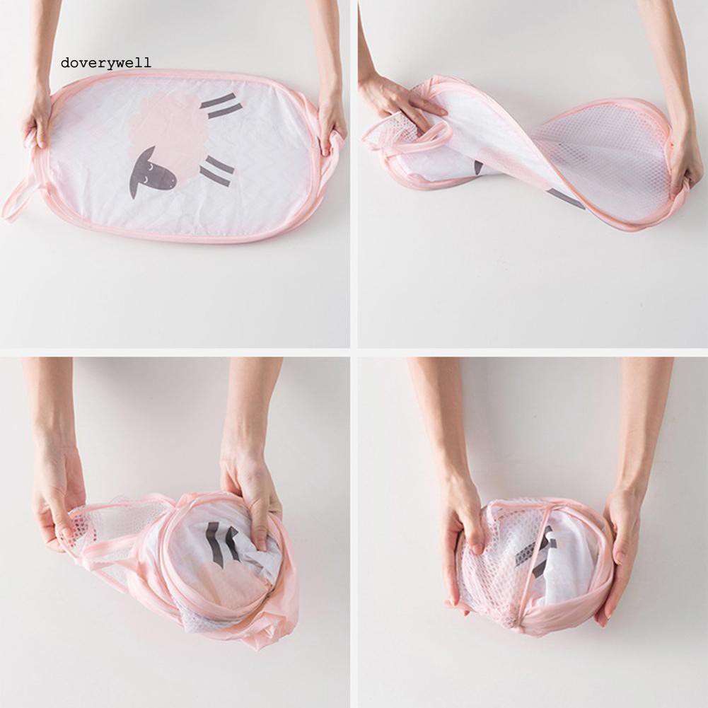 Giỏ vải đựng đồ giặt gấp gọn tiện lợi