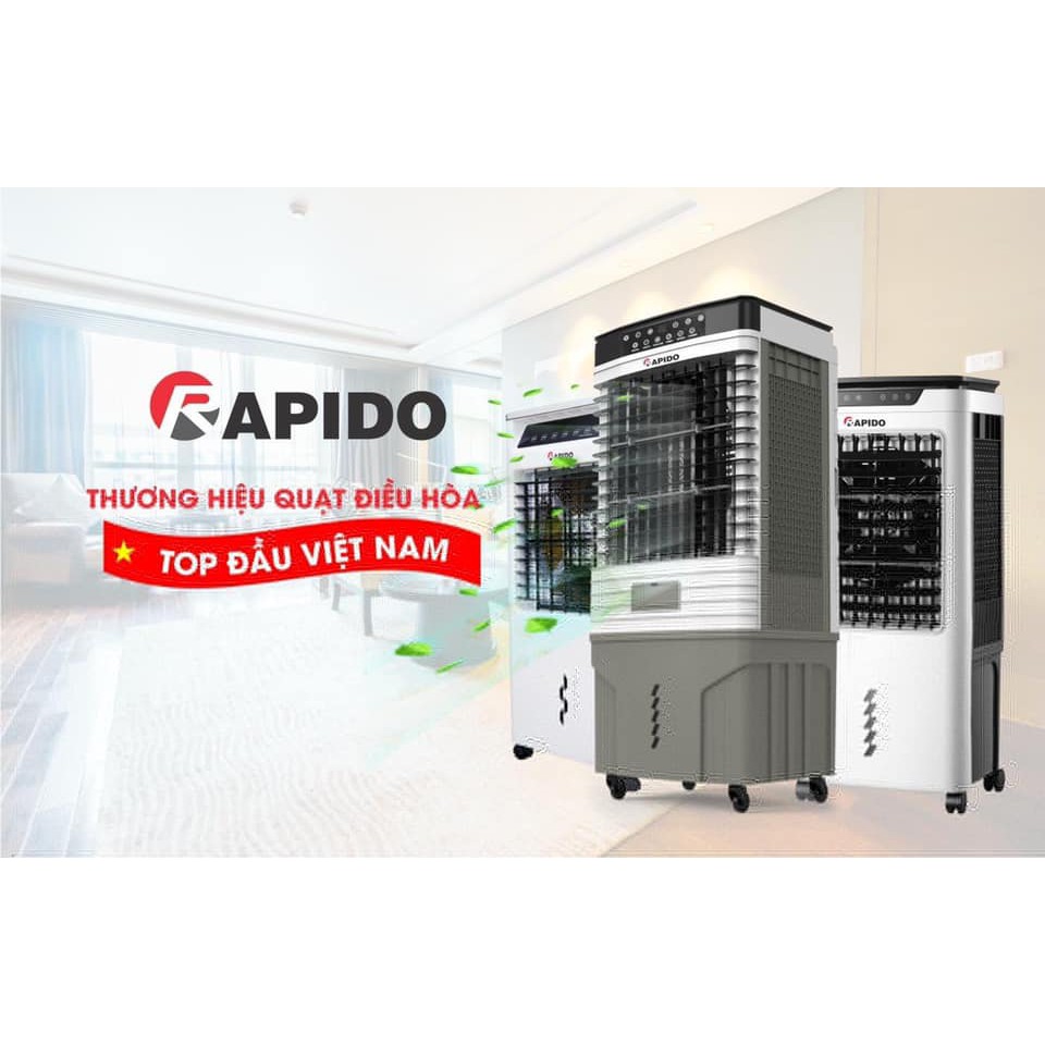 Quạt điều hòa hơi nước RAPIDO 6000M (điều khiển từ xa)