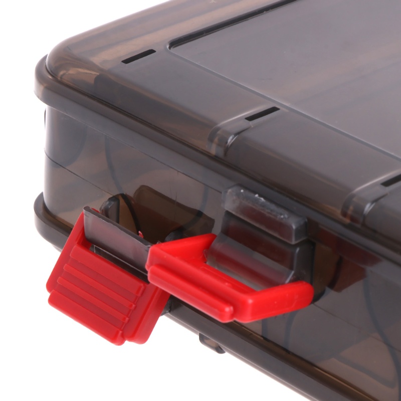 Hộp Đựng Móc Câu Cá Hình Chữ V 14 Ngăn Tiện Lợi