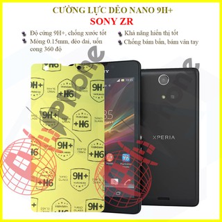 Dán cường lực dẻo nano Sony ZR