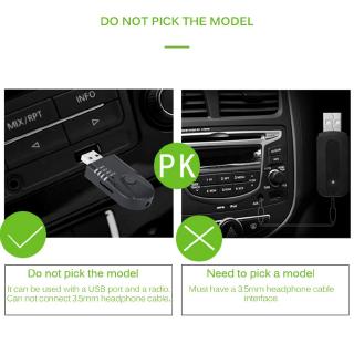 Usb Bluetooth Nhận Tín Hiệu Âm Thanh Jack Cắm 3.5mm