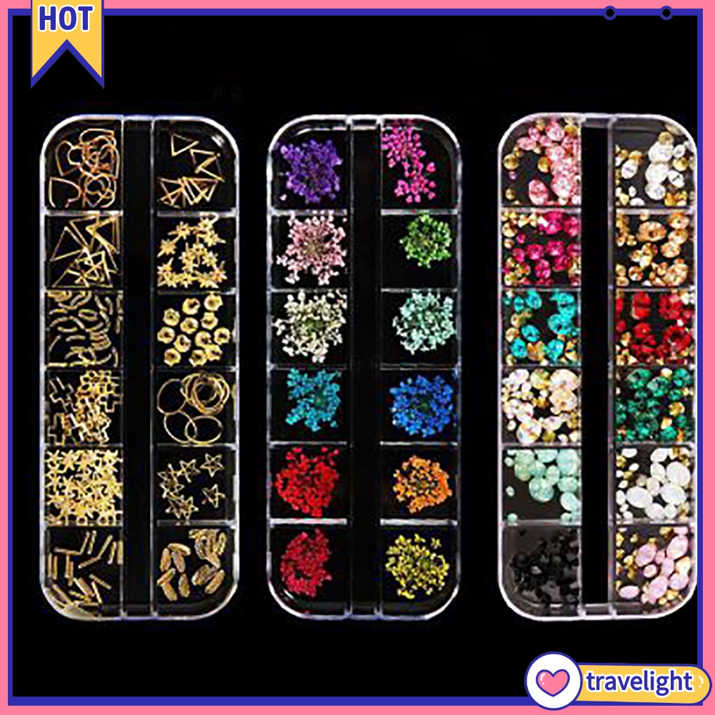 (Travelight) Đá Đính Móng Tay Lấp Lánh