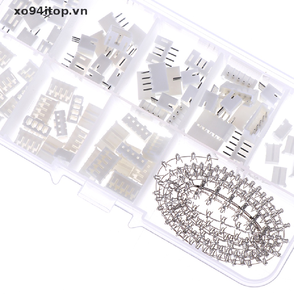 Set 230 Đầu Nối Dây Điện PH2.0 2p 3p 4 pin 2.0mm