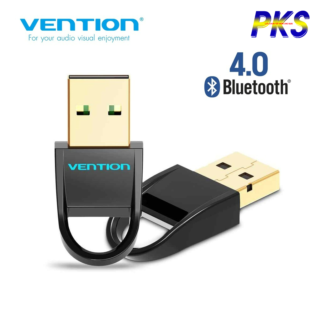 Thiết bị USB thu Bluetooth 4.0 dùng trên máy tính và laptop chính hãng VENTION CDDBO
