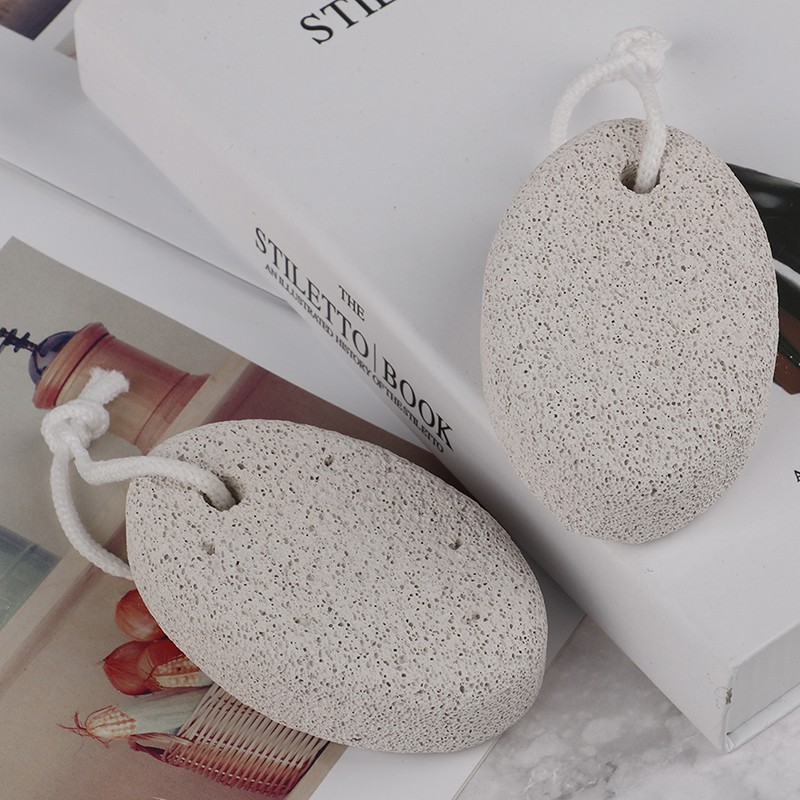 Set 2 viên đá tắm chà gót chân tẩy tế bào chết