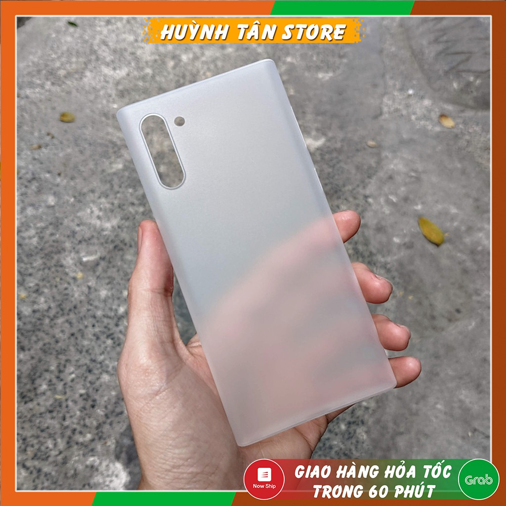 Ốp lưng Samsung Note 10 , Note 10 Plus dẻo nhựa siêu mỏng giấy chống bám vân tay, chất lượng như hãng Memumi | BigBuy360 - bigbuy360.vn