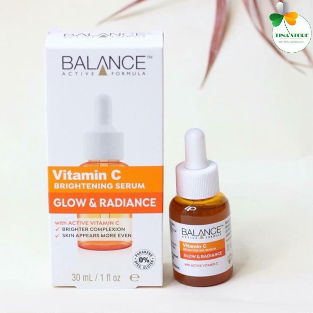 [Chính Hãng] Serum Trắng Da, Mờ Thâm Balance Active Formula Vitamin C Brightening 30ml - Tinh Chất Dưỡng Da Serum