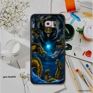 Ốp dẻo Samsung Note 5 hình Rồng Dragon 07