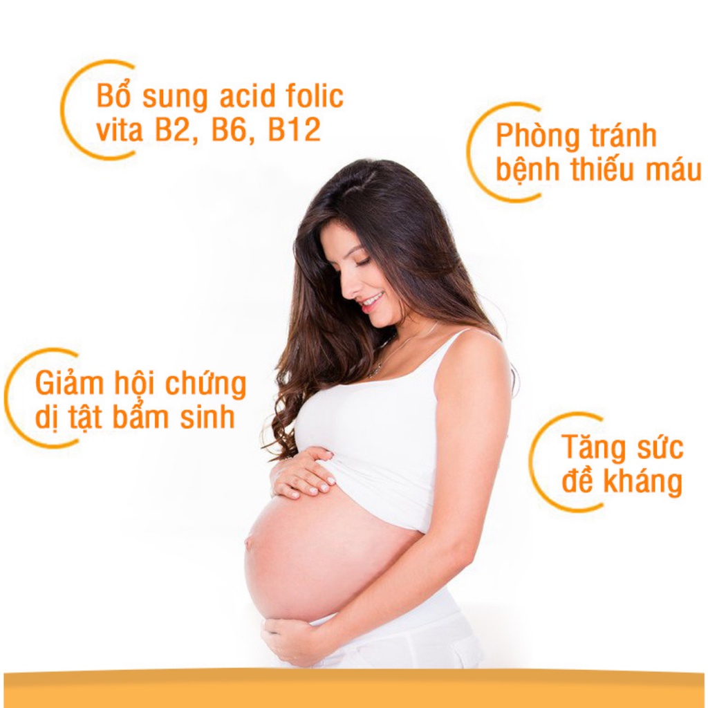 Viên Uống Vitamin Dành Cho Bà Bầu DHC Folic Acid Nhật Bản 30viên/gói