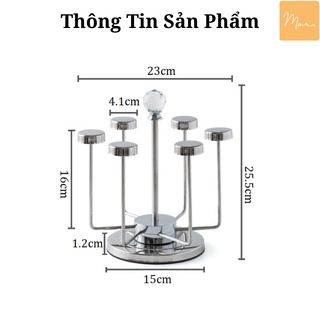Giá úp cốc inox - GC9