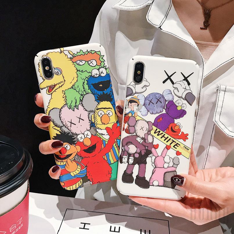 Ốp lưng hình sesame street cho iPhone X XS XR XS Max 8 7 6 6SP