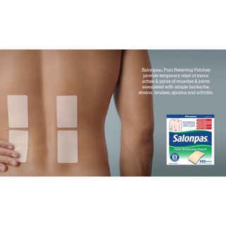 HÀNG MỸ - Cao Dán Salonpas Pain Relieving Patch (140 miếng)