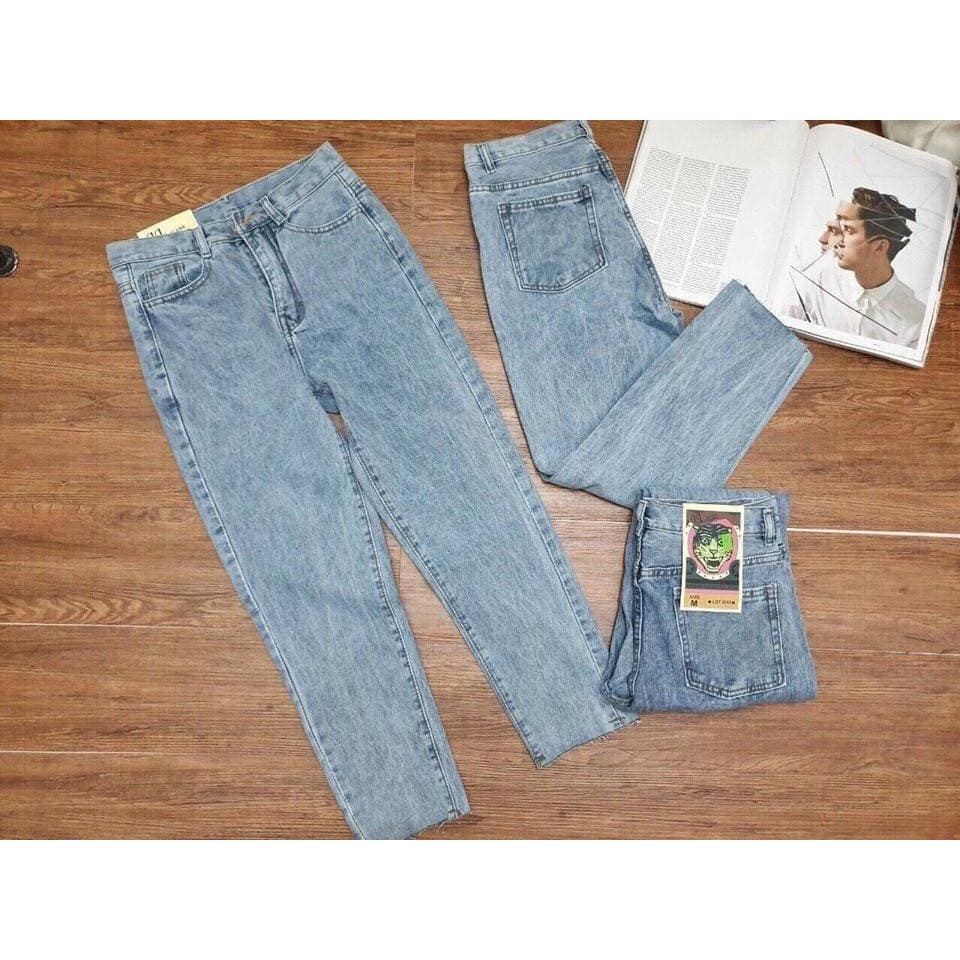 (ẢNH THẬT) QUẦN JEAN NỮ DÁNG BAGGY