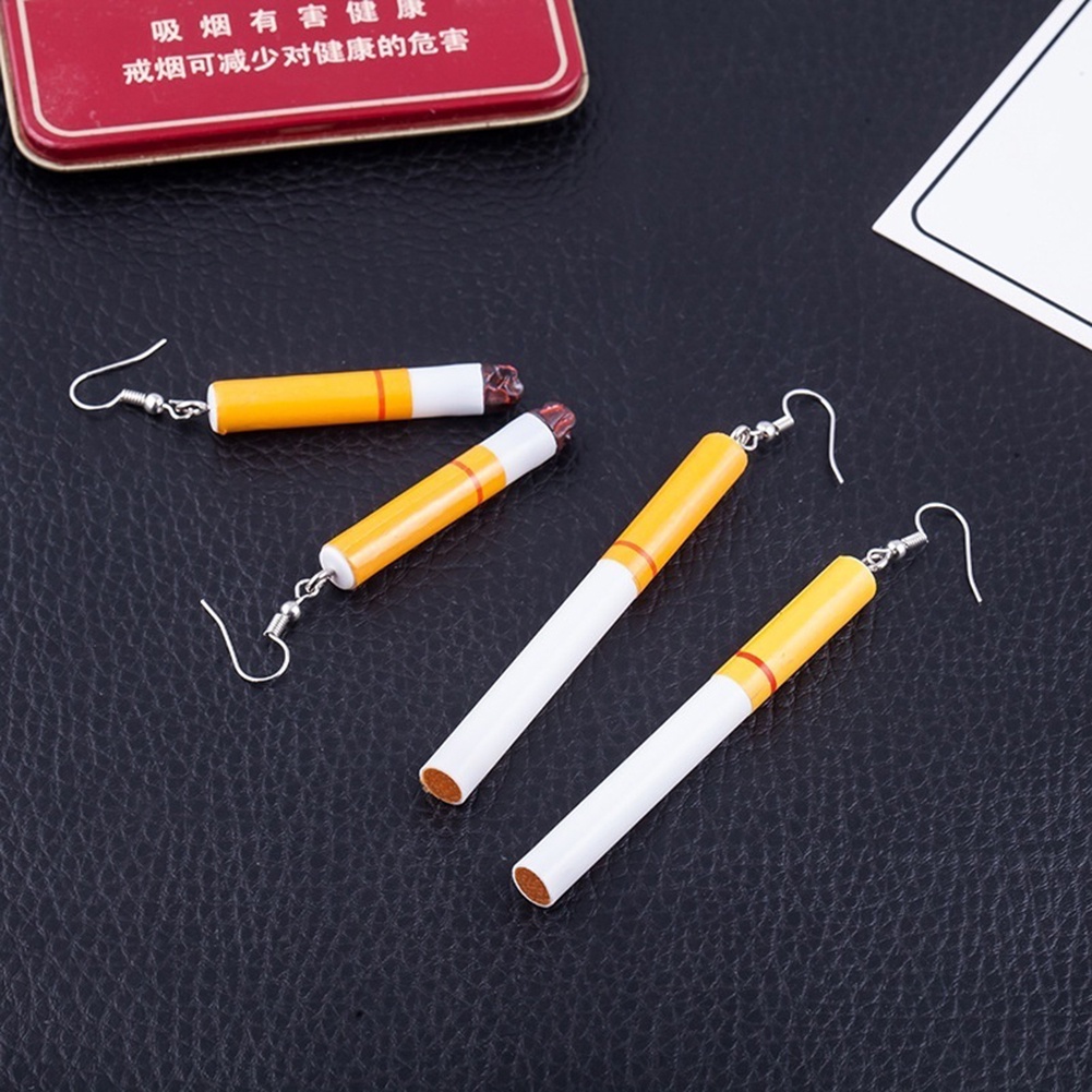 Bông Tai Dạng Móc Hình Mông Điếu Thuốc Vui Nhộn Cho Nữ