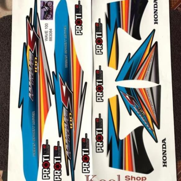 Tem Chế Wave S 100 2 Mặt Cán 3 Lớp Chống Phai Mã 098