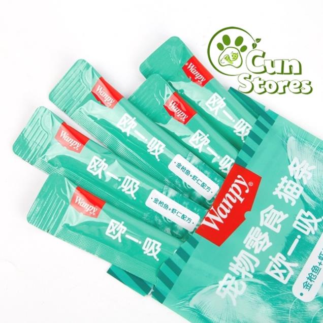 Súp thưởng Wanpy 5 thanh các vị