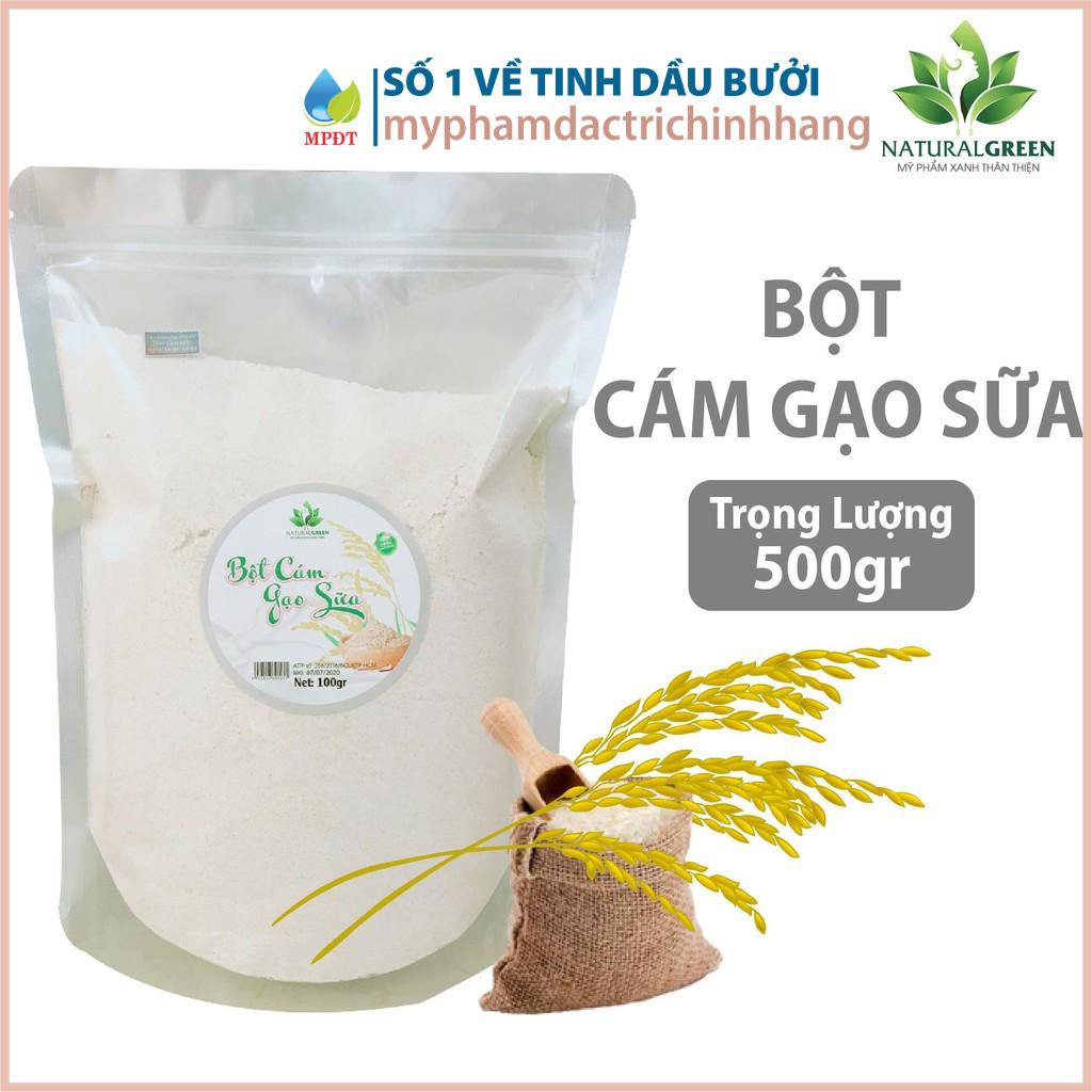 (500gr) Cám Gạo Sữa, Bột Cám Gạo Sữa nguyên chất