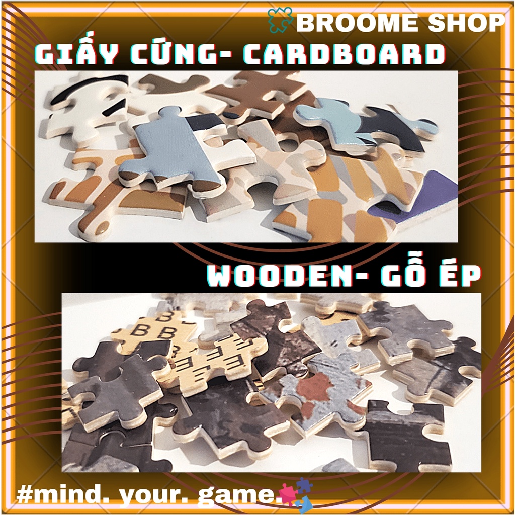 [Order] Tranh ghép hình 1000 mảnh Theo Yêu Cầu tranh xếp hình 1000 miếng Jigsaw Puzzle 1000 pcs 2000pcs