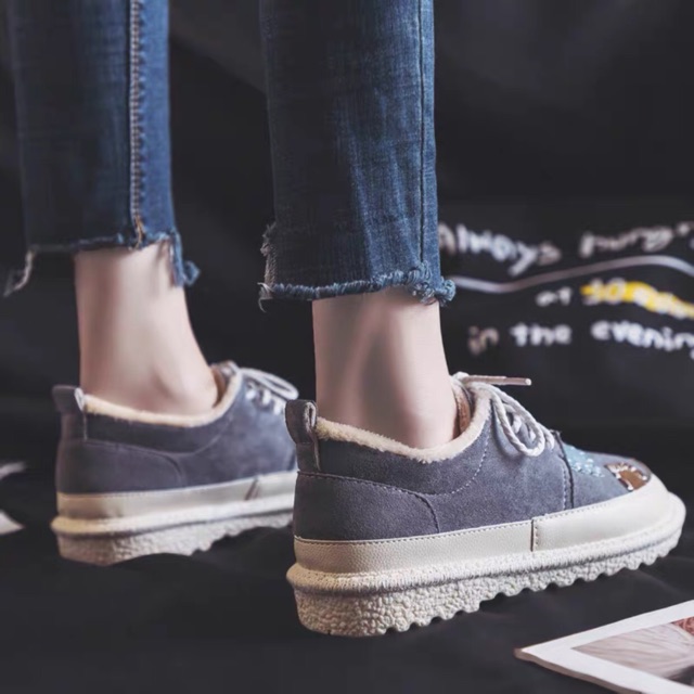 Giày oxfords da lộn vintage | BigBuy360 - bigbuy360.vn