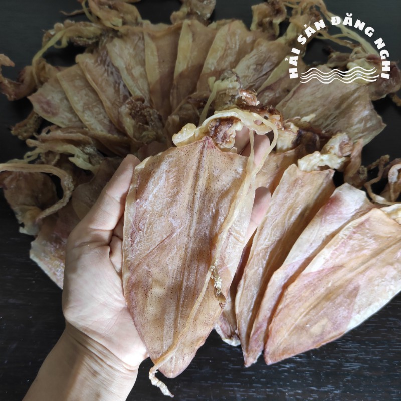 Mực Khô Câu size 40 Con/kg - LẺ 1 CON -  Mực Khô Loại 1 Dày Và Rất Ngọt Mực (Mực câu A3) | BigBuy360 - bigbuy360.vn