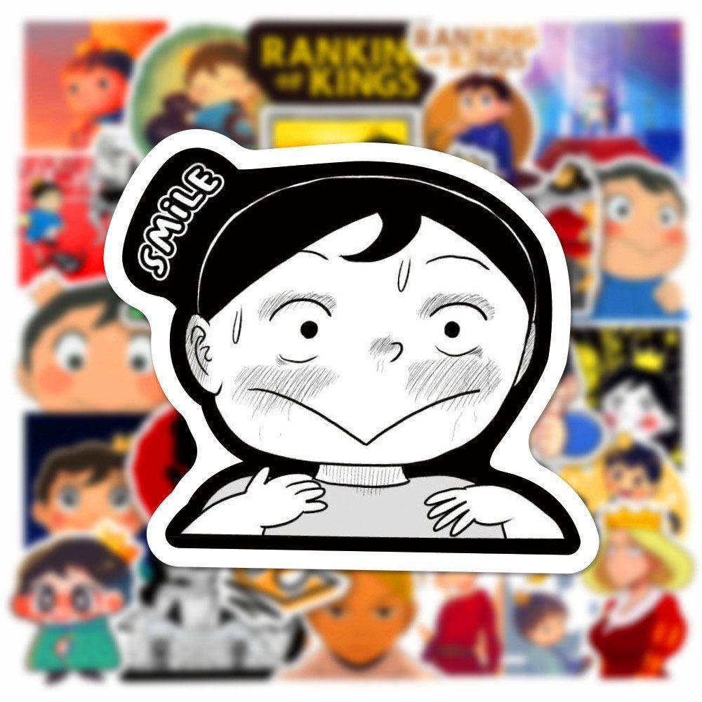 PEWANY Bộ 50 Miếng Dán Anime Chống Nước Trang Trí Vali / Xe Máy / Guitar / Văn Phòng / Trường Học