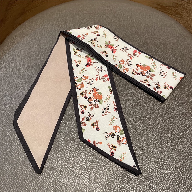 Khăn lụa cột tóc thắt nơ băng đô xinh xắn ngọt ngào cho phái nữ 100cm