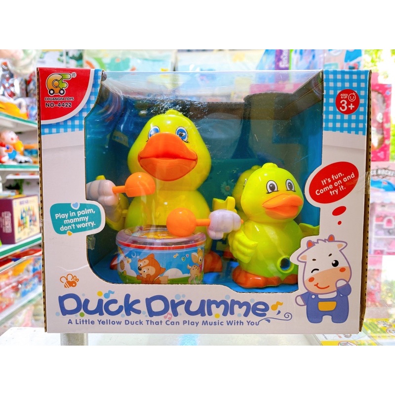 🐣Đàn Vịt Đánh Trống Pin 4422🐣