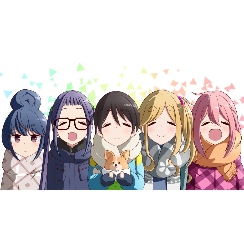 Poster ảnh Yuru camp Laid-Back Camp