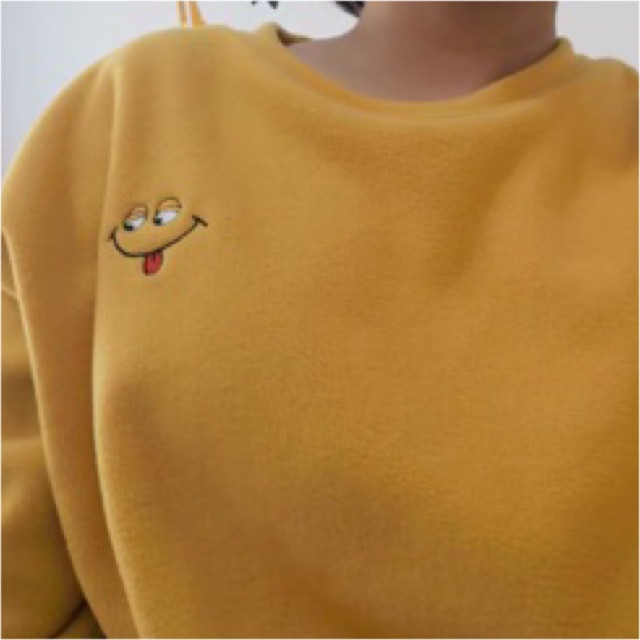 áo sweater nỉ nữ - ảnh thật phía sau | BigBuy360 - bigbuy360.vn