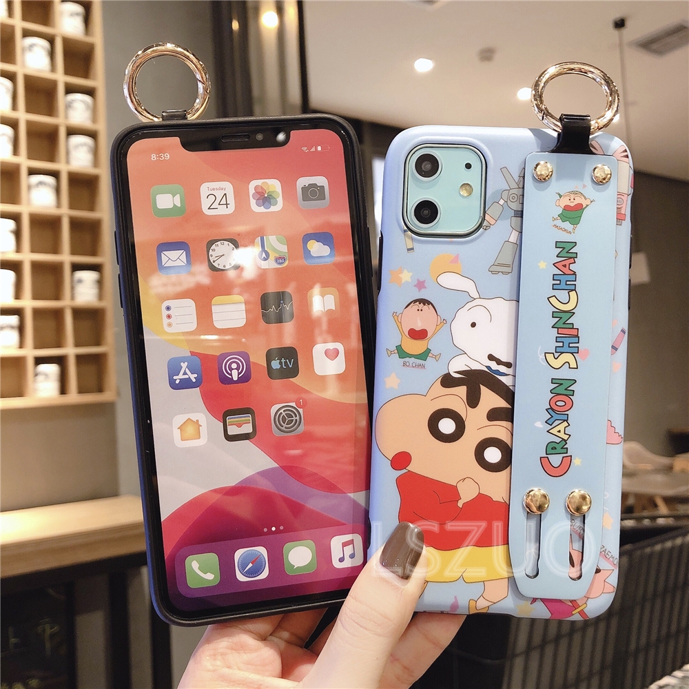 Ốp Lưng Họa Tiết Hoạt Hình Shin Cậu Bé Bút Chì Dễ Thương Cho Iphone 12 Mini 12 Pro Max 11 Pro Max X Xs Xr Xsmax 8 7 Plus Se 2020