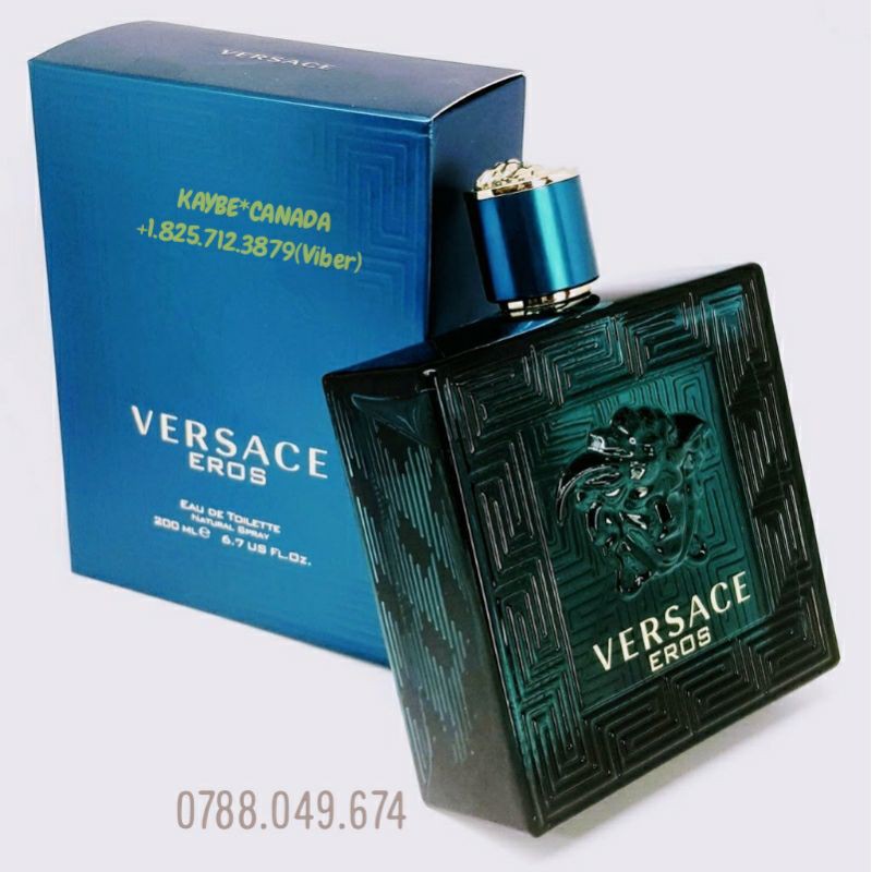🍁 REAL BILL CANADA 🇨🇦 Nước Hoa Nam Versace Eros Man EDT 100ml